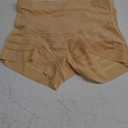 Tummy Control Boyshorts Underwear for Women Stretch High Waisted Shapewear Sexy Mesh No Show Panties for Ladies XXL Orange