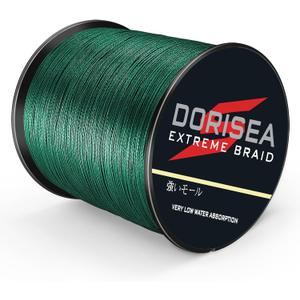 Extreme Braid 100% Pe Moss Green Braided Fishing Line 109Yards-2187Yards 6-550Lb Test Fishing Wire Fishing String Incredible Superline Zero Stretch Extreme Braid 100% Pe Moss Green Braided Fishing Line 109Yards-2187Yards 6-550Lb Test Fishing Wire Fishing String Incredible Superline Zero Stretch