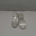 Hee grand Crystal Jelly Heel Sandals For Women Summer Beach Jelly Shoes Size 39