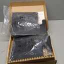 YONZEE 2-in-1 Car Steering Wheel Desk Tray & Car Seat Gap Filler Organizer  Foldable Carbon Fiber Look Table for Laptop, Eating Food, Writing  for Standard Round Steering Wheels (Black)