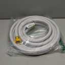 Camco TastePURE 25-Ft Water Hose - RV Drinking Water Hose Contains No Lead, No BPA & No Phthalate - Features Diamond-Hatch Reinforced PVC Design - 5/8 Inside Diameter, Made in the USA (22783)