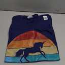 Unicorn Shirt Retro Unicorn Mythical Creature Unicorn Lover T-Shirt. Size M