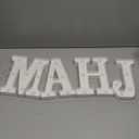 I Love MAHJ Light Up Letters Marquee Signs for Mahjong Party Decorations, Battery Operated LED Alphabet Lamps with Heart for Game Night Decor, Mahj Group Hostess Gift & Table Centerpiece