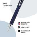 Uni-Ball Jetstream RT 3 Pack, 0.7mm - Black, Blue and Red Ballpoint Pens - Wirecutter Best Pen, School Pens, Ballpoint Ink Pens - Ballpoint Pen, Colored Pens, School Supplies, Smooth Writing Pens