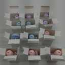 12 Pack Mini Portable Handheld Fan Bulk for Travel 3 Speeds, Rechargeable USB Battery Operated, Small Personal Eyelash Fans for Women Men Indoor Outdoor(Pink Blue Purple,Classic Style)