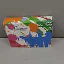 Long Wavy Black Wig with Bangs for Women Heat Resistant Synthetic Hair Wigs for Daily Use(Black)