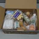 Pithfor Wooden Play Food Set for Kids Toddlers, Grocery Store Pretend Play Food, Pretend Grocery Shopping & Play Kitchen Accessories for Boys Girls