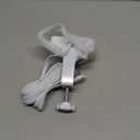 Desk Clamp Power Strip, Desktop Mount Charging Station with 4 Outlets 4 USB Ports (2 USB C), 10Ft Under Desk Power Strip, Fits 2.75" Tabletop Edge, Extension Cord for Home Office, White