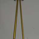 Gold Magnetic Curtain Rod for Door:Magnet Curtain Rods for Classroom Whiteboard,Small Adjustable Magnetic Towel Bar,Tool-Free French Magnet Pole with Leather Protective Cover No Drilling 16-28"