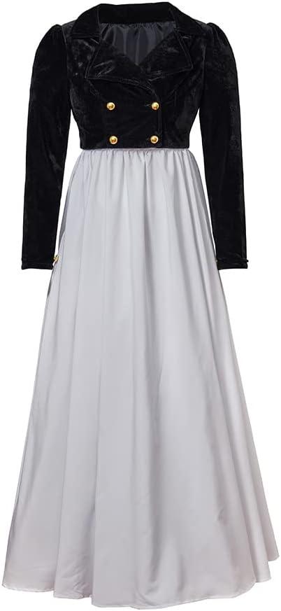 Regency Spencer Jacket Women Velvet Jane Austen Costume Short Jacket Coat for 1800s Victorian Regency Era Ball Gown (XX-Large, Black)