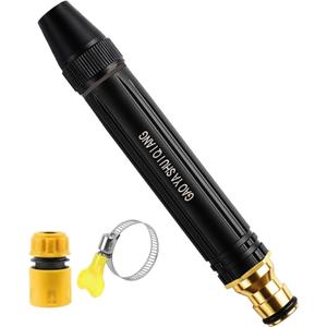 2 x 2026 New Jet Nozzle Convenient and simple Home High-Pressure Car Wash Water Gun with Booster Nozzle, Hose Set, Multi-Function Sprayer for Lawn, Garden, and Plant Watering
