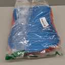 9 Inch Large Air Fryer Silicone Liners - 2 PCS Square Reusable AirFryer Basket Liners for 5-8QT Air fryer, Air fryer Accessories for Baking Roasting Microwave (Red + Blue)