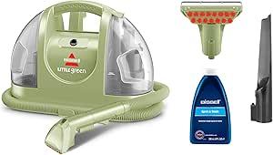 BISSELL Little Green Multi-Purpose Portable Carpet and Upholstery Cleaner, Car and Auto Detailer, with Exclusive Specialty Tools, Green, 4098F