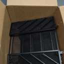 8-Tier Wall File Organizer Hanging Wall File Holder Wall Mount Paper Folder Organize, Mesh Magazine Document Mail Organizer Wall Organizer for Office School Home, Black