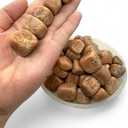 3 x Pachamama Essentials Peach Moonstone Tumbled Stone - Healing Stone (5)