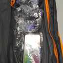 Fishing Rod and Reel Combo, 2PCS Telescopic Fishing Pole with Spinning Reel Lures Set, Fish Lip Gripper and Tackle Bag, Saltwater Freshwater Collapsible Fishing Kit for Beginner Adults (5.9FT)