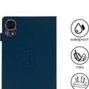 Case for Teclast T70 /Callsky-Tab Ctab 14 Tablet 14 Inch, Folding Stand Protective, BOVUGAC Case Cover with Pencil Holder, Wrist Strap,Full Protection, Premium PU, Scratch Resistant(Dark Blue)
