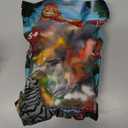 Animals Figure,54 Piece Mini Jungle Toys Set,ValeforToy Realistic Wild Vinyl Plastic Animal Learning Party Favors for Boys Girls Kids Toddlers Forest Small Playset Cupcake Topper