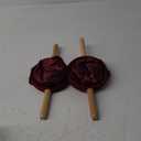 Tioncy Set of 2 Church Tithe Offering Bags with Wooden Handles Church Collection Bag with Handles for Churches Communion Supplies (Red,13.78 x 5.71 Inch)