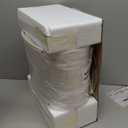 Ceramic Table Lamps Set of 2, 23.75" Modern Farmhouse Bedside Lamp - Blue Nightstand Lamps for Bedroom, Boho Living Room End Tables, Small Office Desk Lamp Decor,B 23.75"-Blue-2Pack