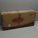 ELECOSMOS Safe Electric Scooter for Kids 4+, Balance for Beginner, Thumb Throttle, Flash Deck, Extra Wide Light Up Big Wheels, Adjustable Heights, 5 MPH Safe Speed (Blue)