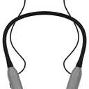 Neckband Bluetooth Headphones, Bluetooth Earbud with 1000H Play Time | Lightweight & Comfortable In-Ear Wireless Earphones with Mic for Sports/Gym/Running/Travel, 1-Year Quality Support, Silver