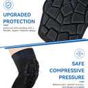 Knee Pads Sports, Basketball Baseball Knee Brace for Men Women Kids Volleyball,Football, Dance-1 Pair (Large)