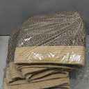 4 Pack Storage Baskets for Organizing, Woven Baskets for Shelves - Perfect for Toys, Books, Towels, and Clothes, Durable Gift Basket Bins Toy Storage, 12.7''L x9''W x7.8''H, Black and Brown