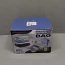 Vacuum Storage Bags for Travel, Pack of 4 Vacuum Seal Bags with Electric Pump for Luggage and Suitcase, Carry-on Size Space Saver for Clothes and Clothing Travel