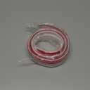 Suptikes Door Draft Stopper Under Door Sweep for Exterior & Interior Doors, Weather Stripping Door Seal, Strong Adhesive Door Sweep Soundproof Weather Stripping, 2" W x 39" L, White