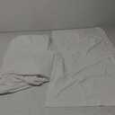 Breathable Lightweight Microfiber 4 Piece Bed Sheet Set with 14-Inch Deep Pockets, King, Bright White, Solid