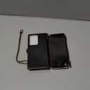 Defencase for Galaxy S25 Ultra Case Wallet with RFID Blocking Card Holder for Women Men, PU Leather Magnetic Snap Flip Wrist Strap Zipper Wallet Phone Cases for Samsung Galaxy S25 Ultra 6.9", Coffee