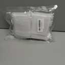 FUNFERY 100 Pcs White Organza Bags 3x4 in, Small Mesh Drawstring Gift Bags for Sachet, Jewelry, Wedding Favor, Candy Goodie Treat Bag,Easter Day