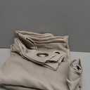 PONY DANCE Light Taupe Blackout Curtains - Thermal Isulated Room Darkening Drapes for Bedroom/Living Room, Set of 2 Curtain Panels, 55 x 80 inch