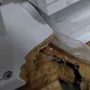 Pamapic 11 Drawers Vanity Desk with Foldable Mirror, Glass Top Makeup Vanity with LED Lights, 3 Lighting Modes, Golden Handles Dressing Table with Chair and Power Outlet (White)