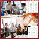 40 Sets Coworker Christmas Gifts Bulk Ballpoint Pens Coworkers Are Like Christmas Lights Greeting Cards Office Appreciation Gifts for Coworkers Staff Employee