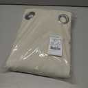 NICETOWN Fade Resistant Outdoor Patio Curtains Waterproof 2 Panels, Xenon Arc Tested Grade 4 Fade Proof, W52xL84 in Thermal Insulated UV Protection Drapes for Sunroom & Pergolas, Light Beige