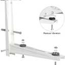 Mini Split Wall Mounting Bracket, Heavy-Duty Outdoor Wall Bracket for 7000-15000 BTU Ductless Air Conditioner Universal Heat Pump System Support up to 330 lbs