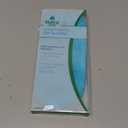 NatraCure Moisturizing Gel Socks - (Helps Dry Feet, Cracked Heels, Dry Heels, Rough Calluses, Cuticles, Dead Skin, Use with Your Favorite Lotions, Creams or Spa Pedicure) - Color: Aqua