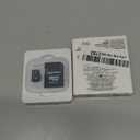 Amazon Basics Micro SDXC Memory Card with Full Size Adapter, A2, U3, Class 10, Read Speed up to 100 MB/s, 128 GB, Black