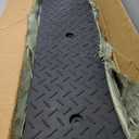 Heavy Duty Rubber Curb Ramps, 2'' Rise, 2 Pack, 11000 LBS Capacity, Threshold Ramp,for Driveway, Loading Dock, Bike, Vehicle, Warehouse, Sidewalk, Wheelchair