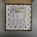 Kulle Peg Board, 8 Pack Pegboard Wall Organizer, Plastic Pegboard Panels, Easy Install Heavy Duty Peg Board for Walls Home, Garage Tool Storage, Office Organization, Craft Room, Kitchen(White)