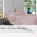 Lukeville Luxury Linen Full XL Size Bed Sheets-Softest 100% Cotton 4PC Sheet Set,Sateen Bedding -500 Thread Count- Comfy,Breathable and Cooling Sheets,Deep Pockets Fits Upto 16" Deep Mattress-Lavender