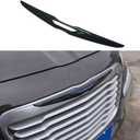 Kolya Glossy Black Exterior Front Bumper Center Grille Emblem Cover Grill Badge Molding Trim for Chrysler 300 300C Accessories 2011-2023