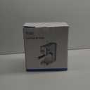 20Bar Espresso Machine, Compact Espresso Maker with Milk Frother, Stainless Steel Coffee Machine for Cappuccino&Latte, 42oz Water Tank, Visible Pressure Gauge, Home&Office, Silver