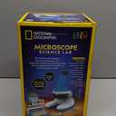 NATIONAL GEOGRAPHIC Microscope for Kids - Science Kit with an Easy-to-Use Kids Microscope, Up to 400x Zoom, Blank and Prepared Slides, Rock & Mineral Specimens, STEM Project Toy