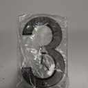 HASWARE House Number Sign 6 Inch Vintage Style Aged Bronze Finish Door Numbers Signage Plaque Street Home Address Numerals,Zinc Alloy (3)