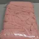 Joccun Chair Covers for Dining Room Set of 6,Dining Chair Slipcovers Stretch Dining Room Chair Covers Seat Protector,Washable Parsons Chair Cover for Home,Banquet(Dusty Pink,6 Pack)