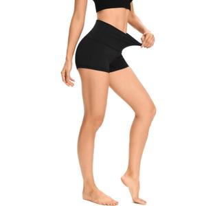 LXNMGO Women's 2"/7" High Waist Yoga Shorts Tummy Control Workout Running Biker Volleyball Shorts for Women with Side Pockets