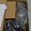 Geedel Rotary Cheese Grater, Kitchen Mandoline Vegetable Slicer with 3 Interchangeable Blades, Easy to Clean Rotary Grater Slicer for Fruit, Vegetables, Nuts (Black)